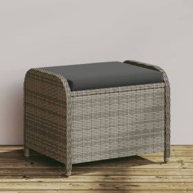 Garden Stool Grey
