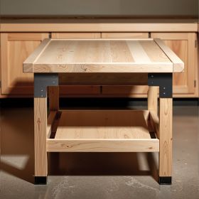 8pcs Workbench Corner Brackets Kit 6.5x6.5x6.5 In/165x165x165 Mm Angle Brackets (Option: Black)