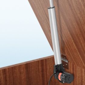 Linear Actuator 12V, 16 Inch Heavy Duty 1320lbs/6000N Linear Actuator, 0.19'/s Linear Motion Actuator With Mounting Bracket & IP44 Protection For (Option: Natural)